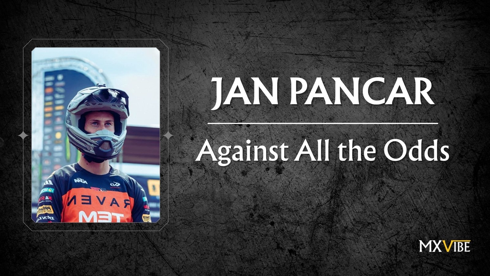 Jan Pancar - Against All the Odds